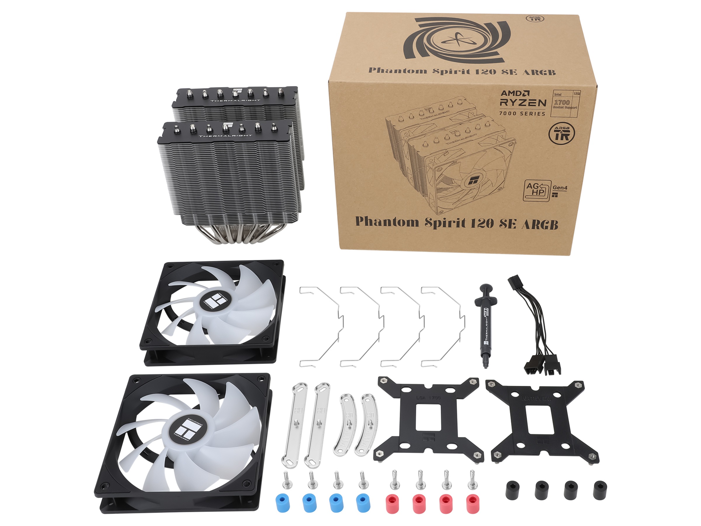 Thermalright Phantom Spirit 120 SE ARGB Kjøler CPU - Luftkjøling