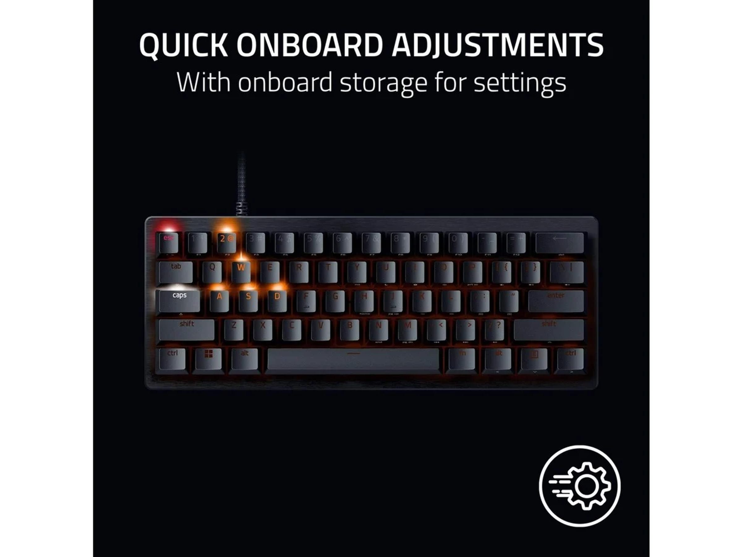 Razer Huntsman V3 Pro Mini gamingtastatur (sort) Gamingtastatur