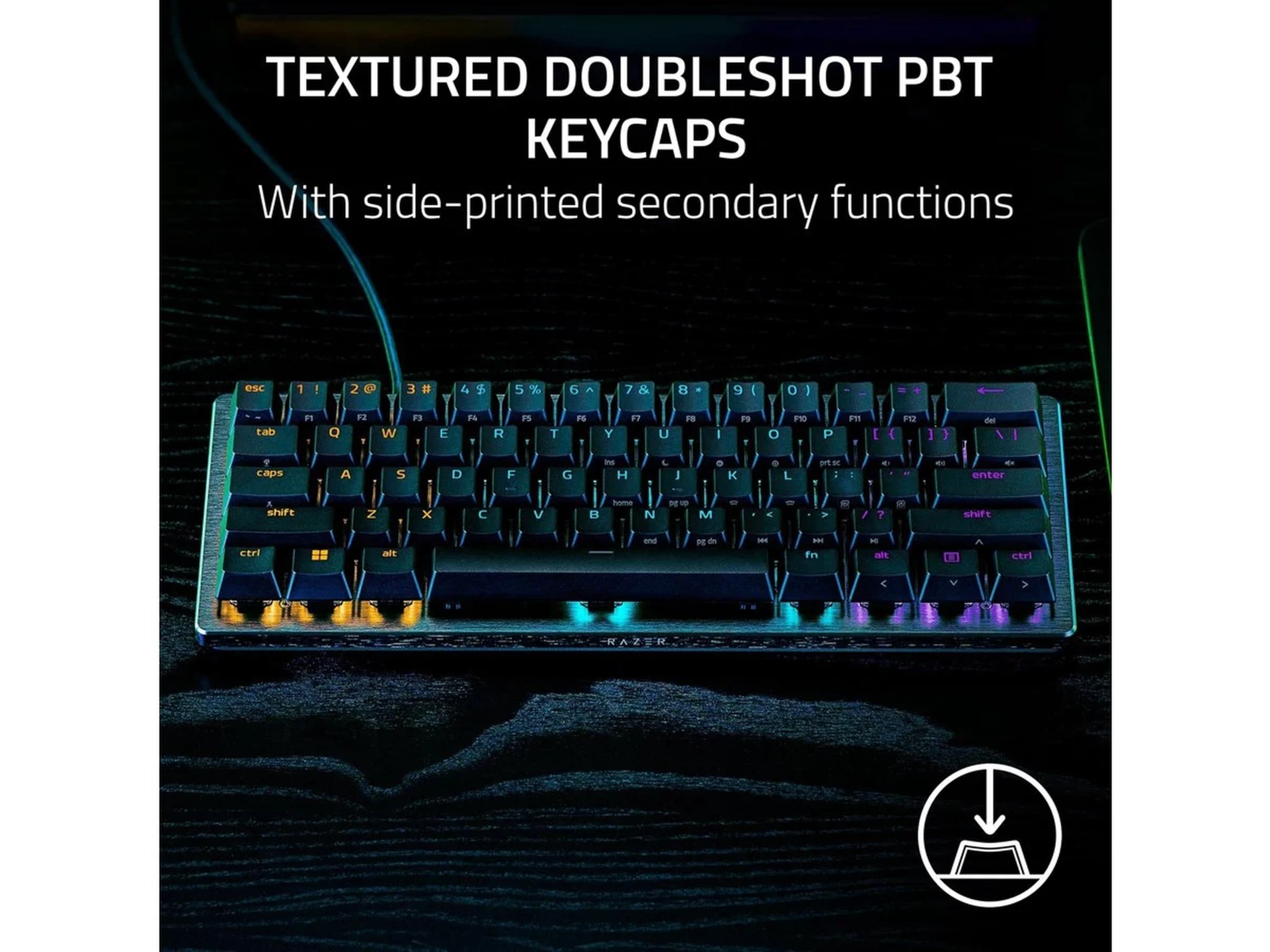 Razer Huntsman V3 Pro Mini gamingtastatur (sort) Gamingtastatur