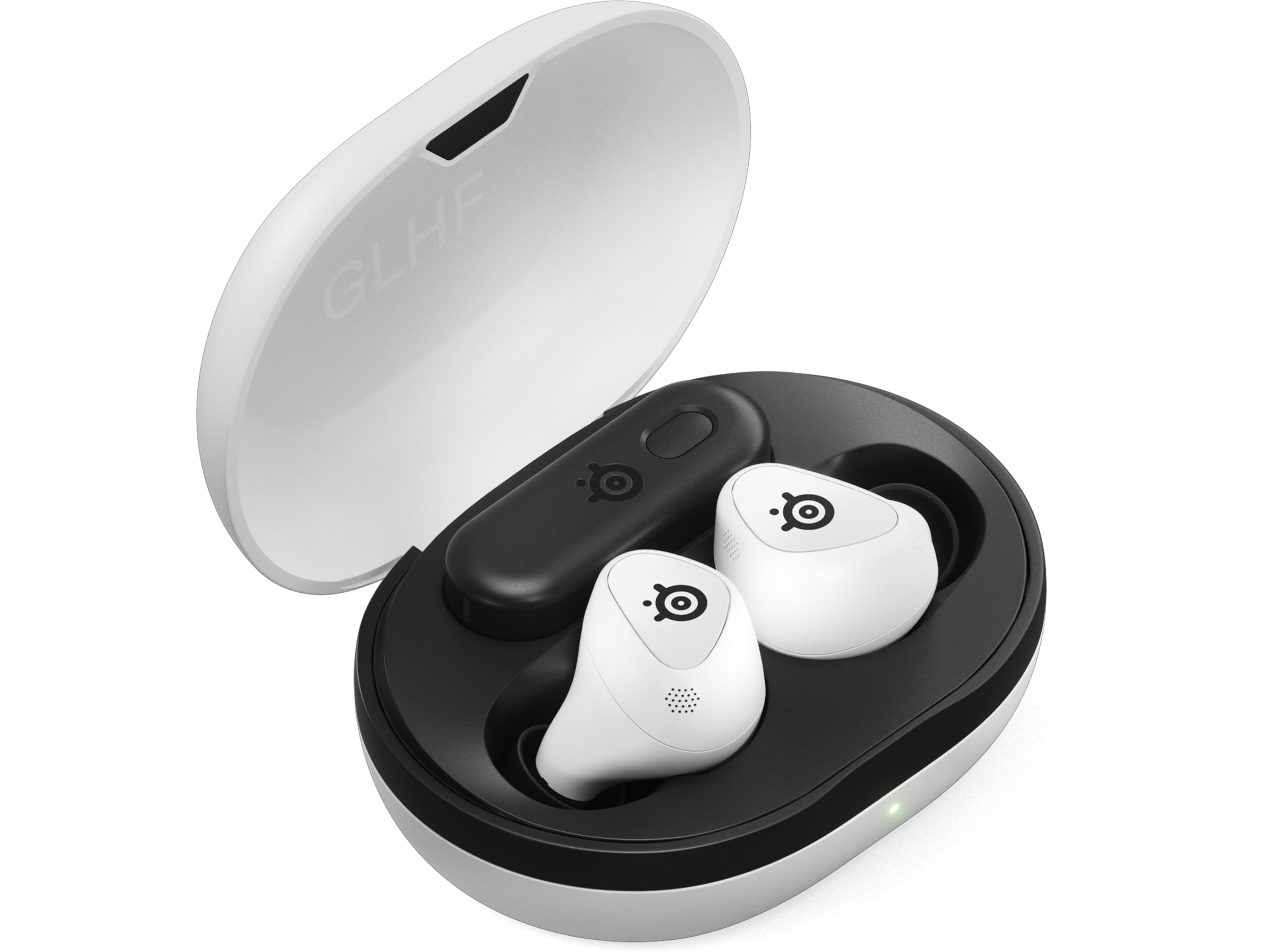 SteelSeries Arctis GameBuds trådløse ørepropper for PS5 (hvit) Gaming headset