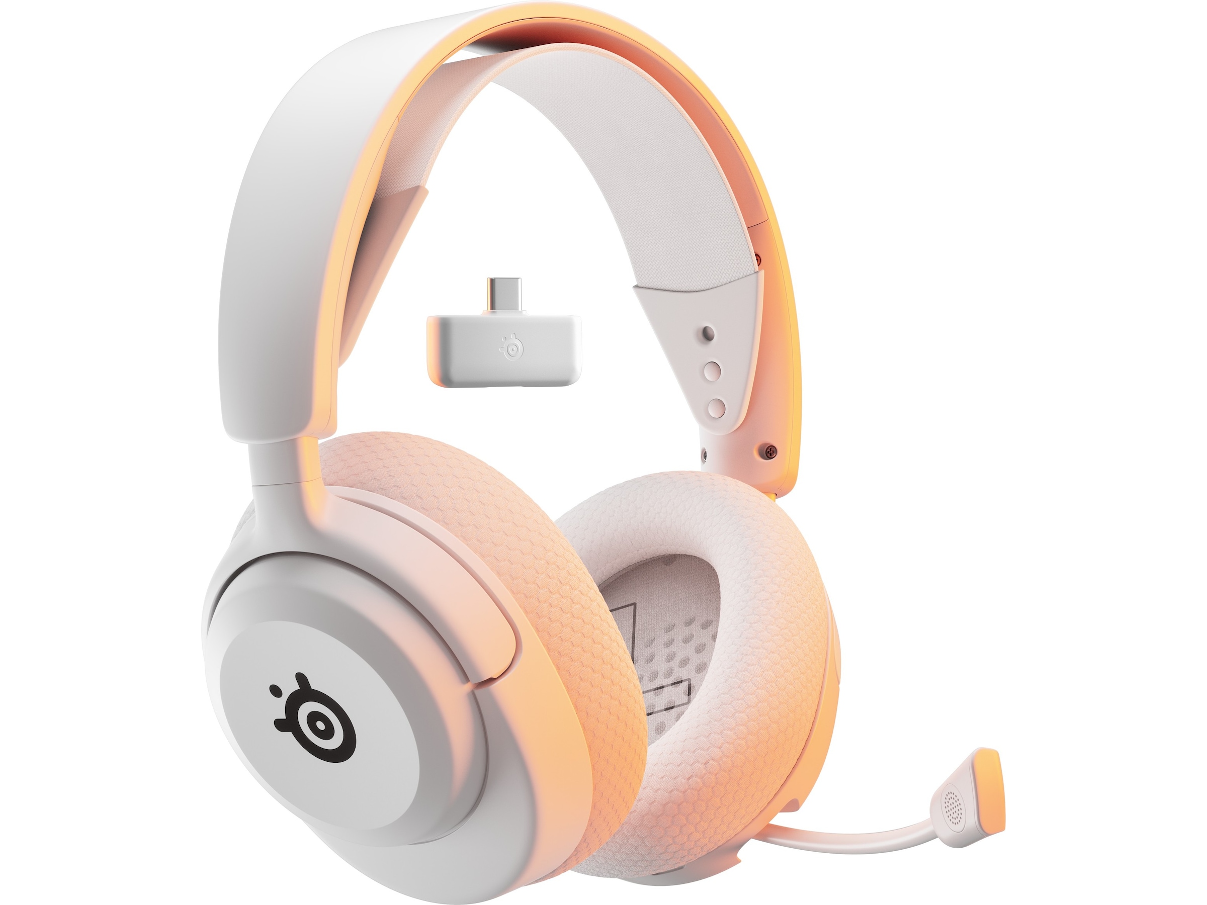 Steelseries Arctis Nova 5 gamingheadset PC (hvit) Gaming headset