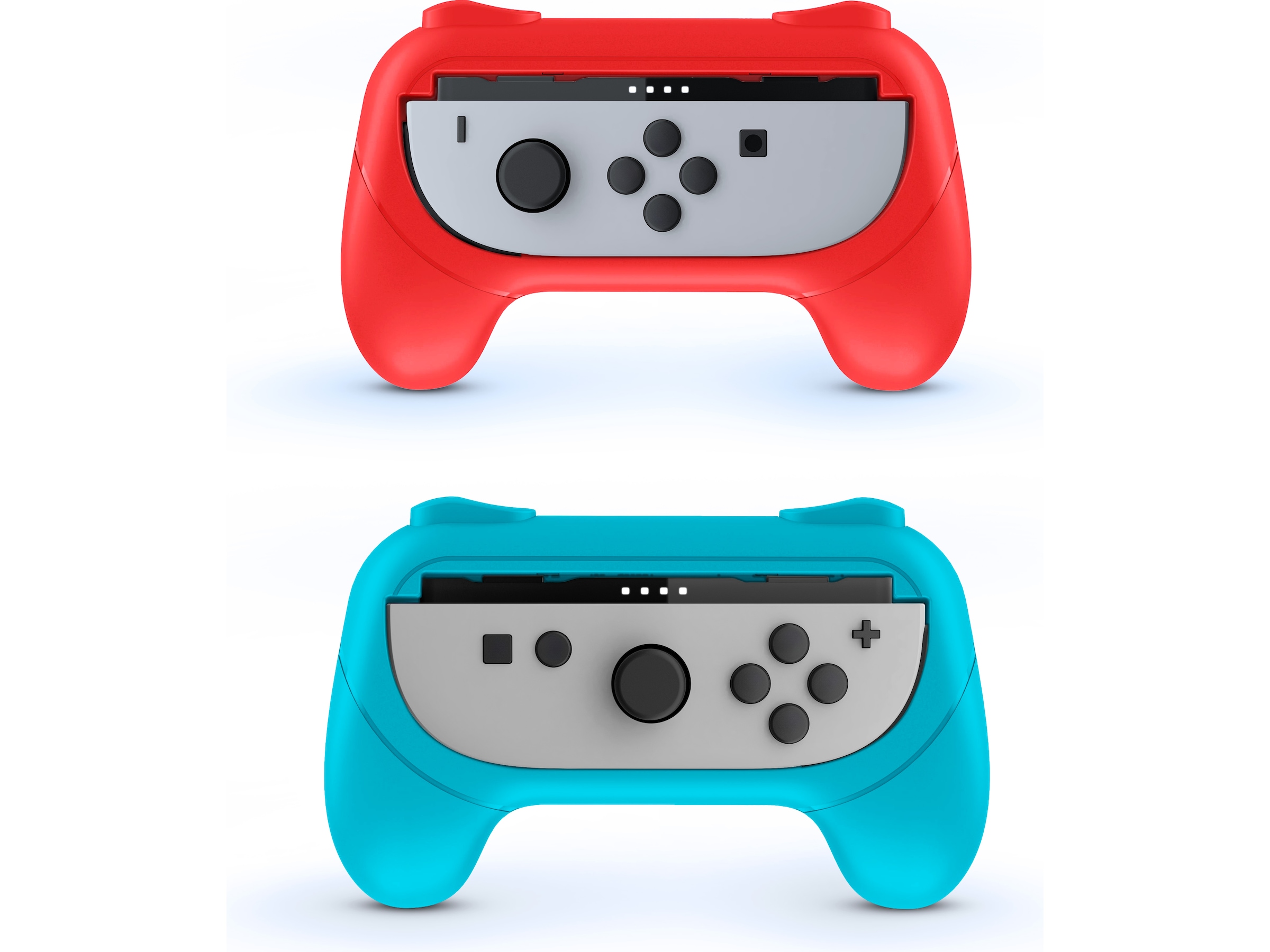 Nacon Joy-Con Grip for Nintendo Switch 2 (blå/rød) Tilbehør