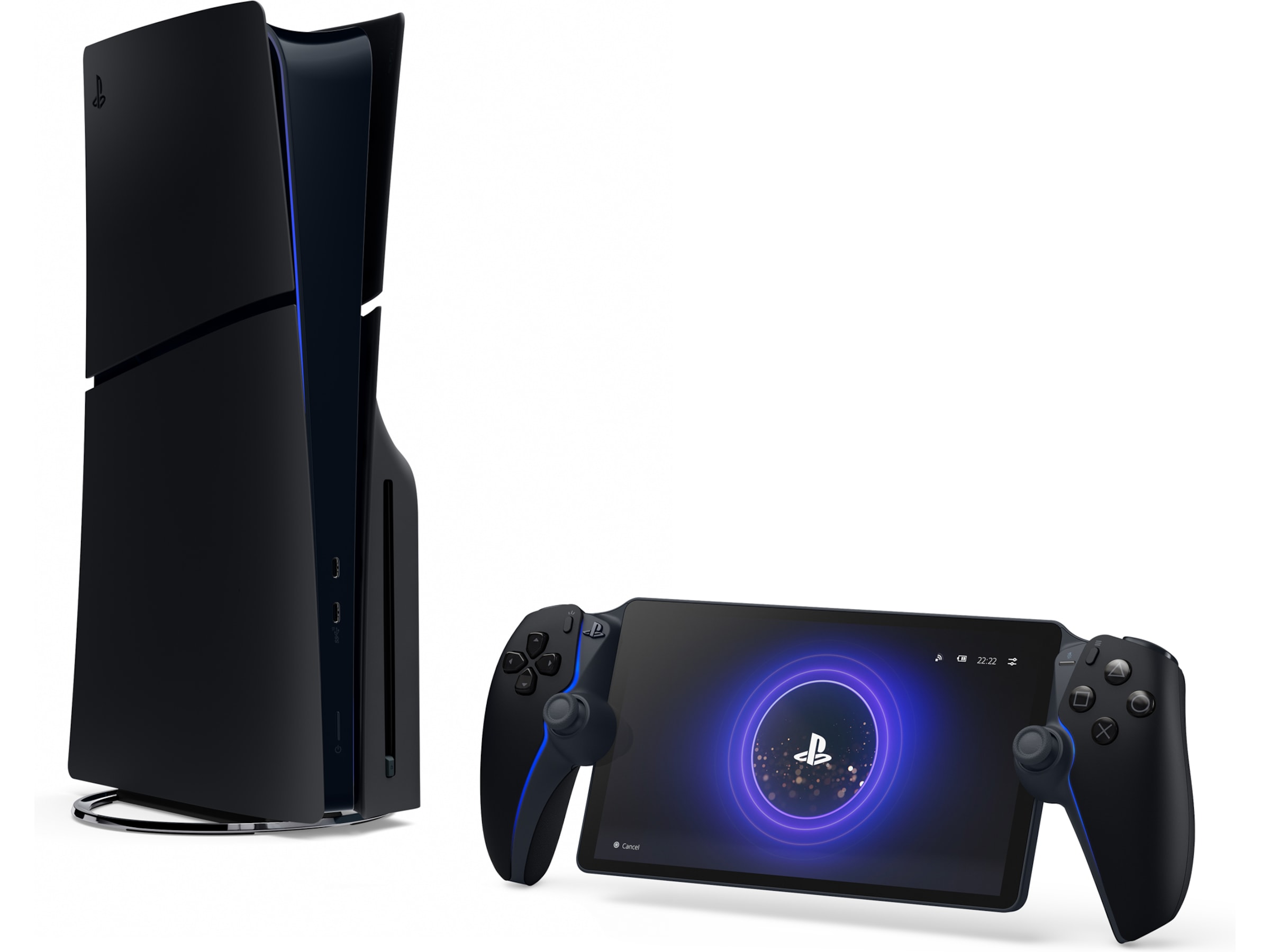 PlayStation Portal Remote Player (Midnight Black) Tilbehør til PS5