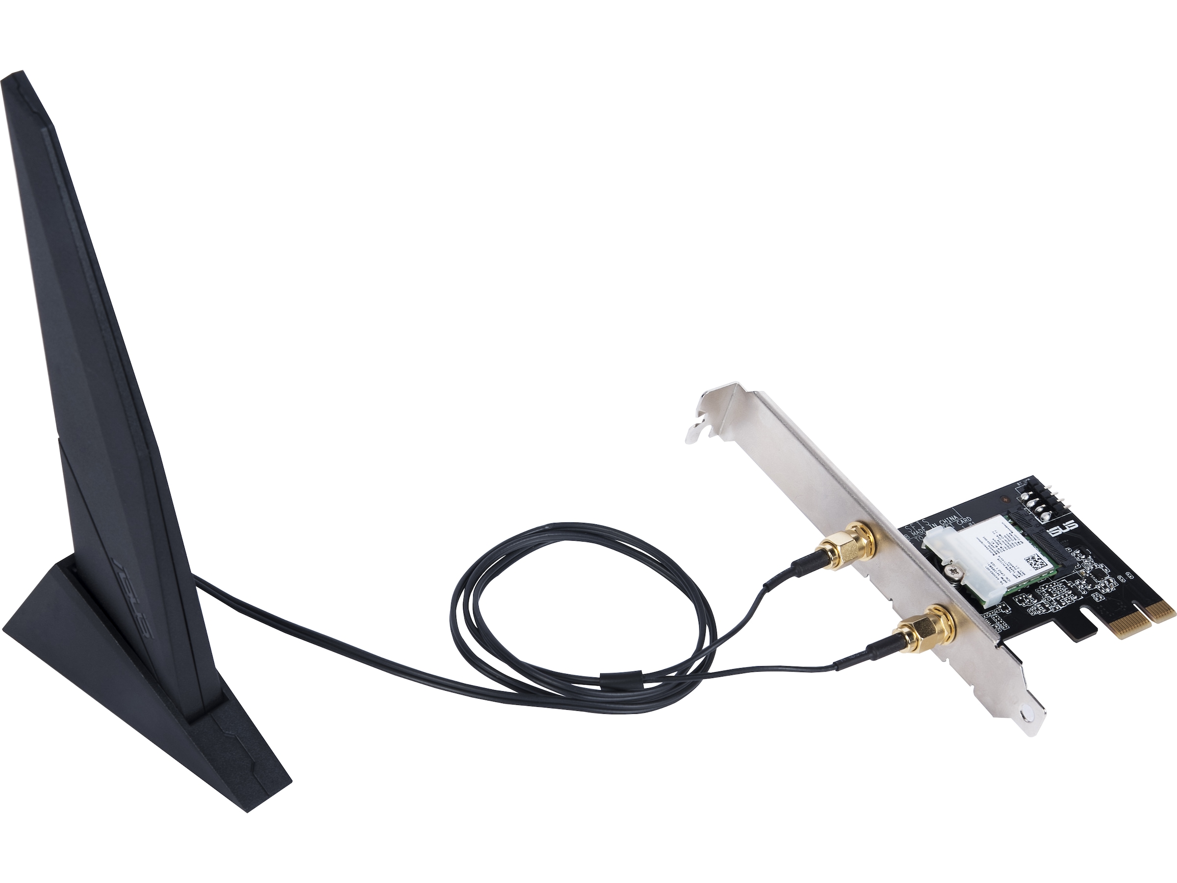 ASUS PCIe WiFi 6 Card - Intel AX200 Trådløse antenner