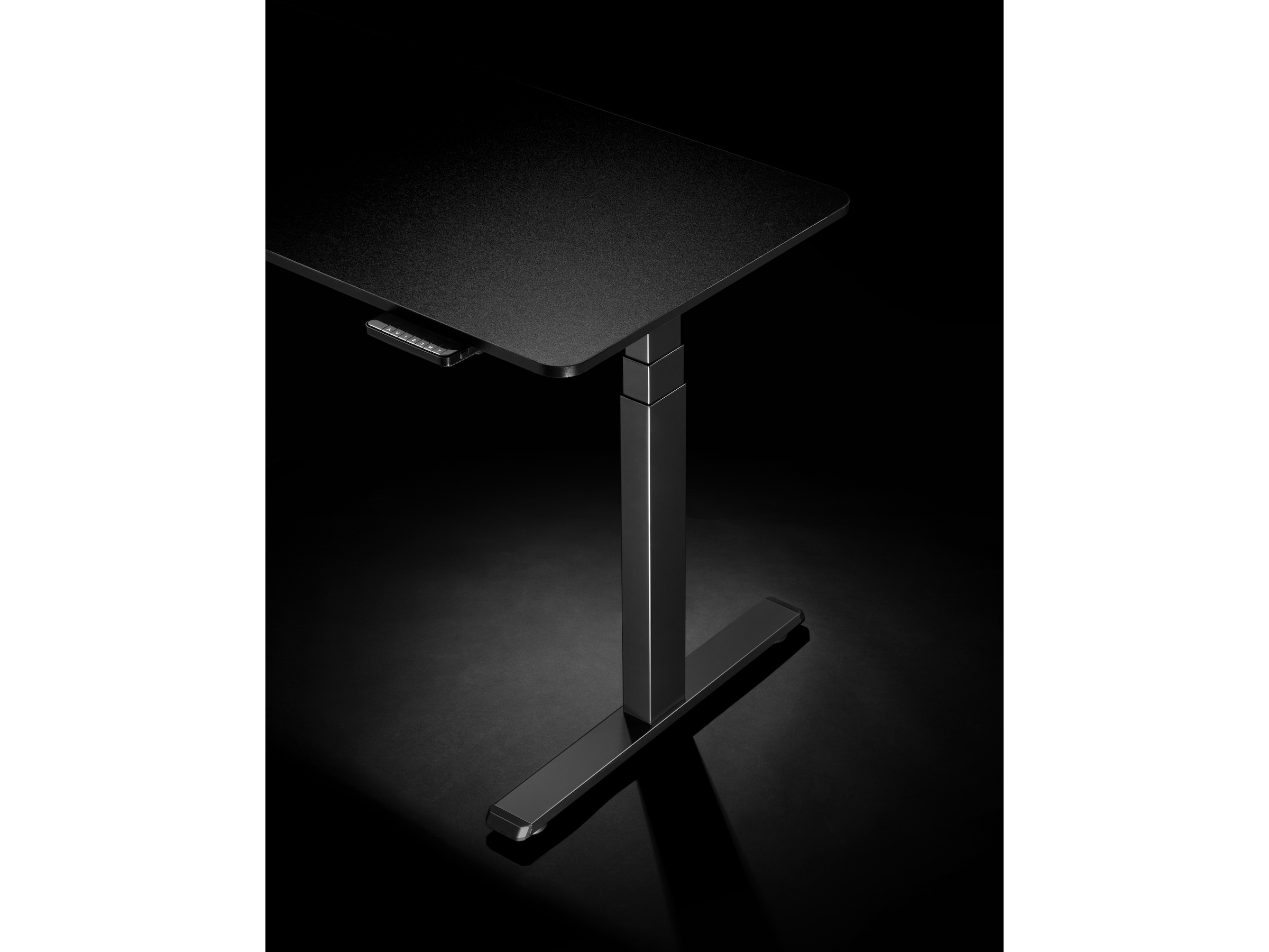 iiglo Elektrisk understell med minnefunksjon (svart) Understell/bordben