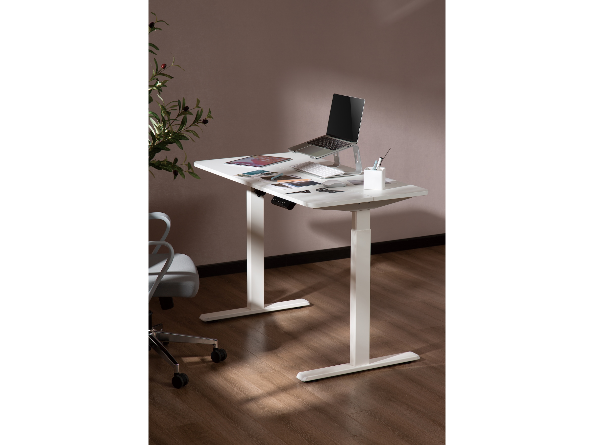 iiglo Elektrisk understell (hvit) Understell/bordben