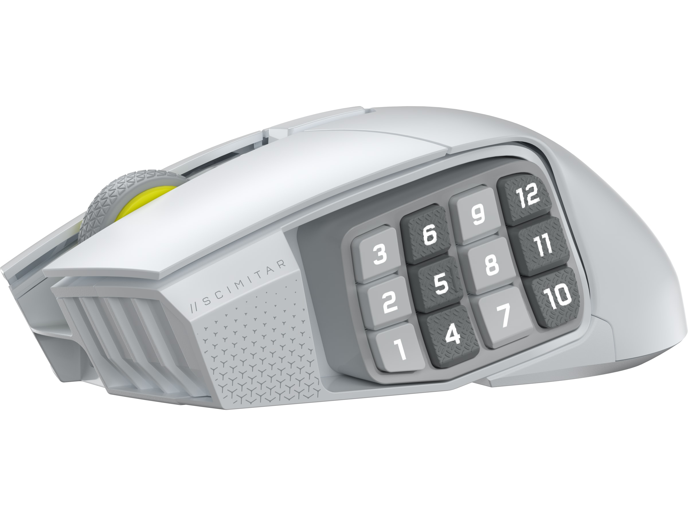 Corsair Scimitar Elite trådløs gamingmus (hvit) Gamingmus