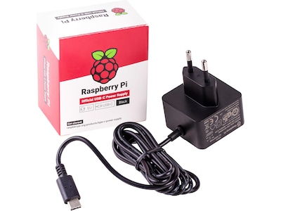 Raspberry Pi 4 Strømadapter USB-C