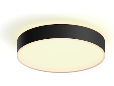 Philips Hue Enrave, medium taklampe (sort)