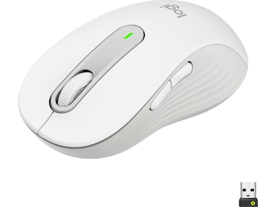 Logitech Signature M650 Large trådløs mus Offwhite