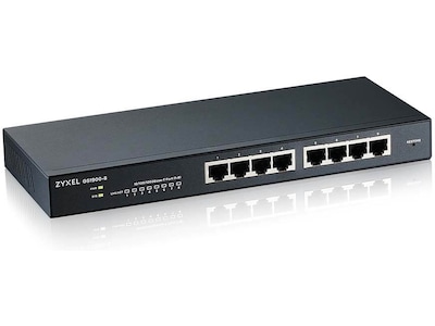 Zyxel GS1900-8, 8 port GbE L2 Switch