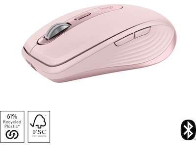 Logitech MX Anywhere 3S trådløs mus (rosa)