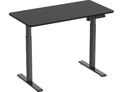 Ergonomisk Hev/Senk skrivebord 120cm (sort)