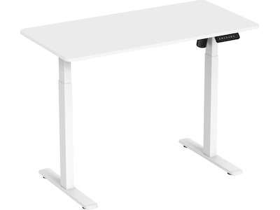 Ergonomisk Hev/Senk skrivebord 120cm (hvit)