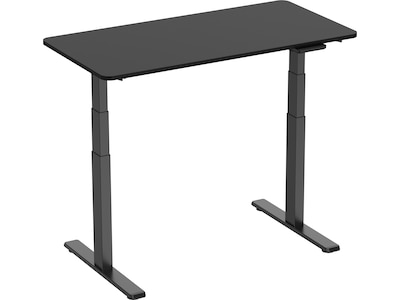 Ergonomisk Hev/Senk skrivebord 120cm (sort)