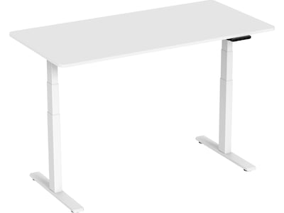 Ergonomisk Hev/Senk skrivebord 150cm (hvit)
