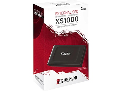 Kingston XS1000 SSD 2TB SSD Ekstern