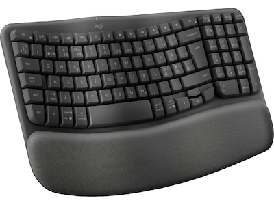 Logitech Wave Keys trådløst tastatur (grafitt)