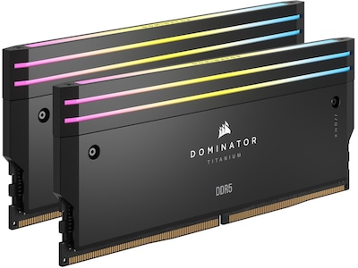 Corsair Dominator Titanium RGB DDR5 6400MHz 64GB (sort)
