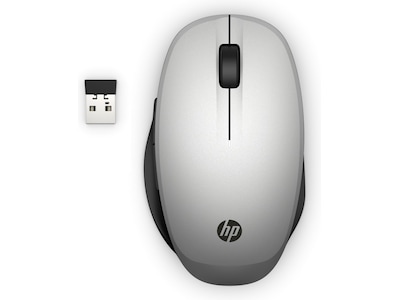 HP Dual Mode Trådløs mus (sølv)