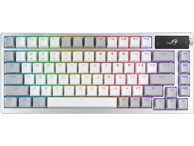 ASUS ROG Azoth Trådløs DIY Gamingtastatur (hvit)
