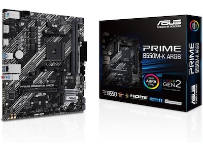 ASUS PRIME B550M-K ARGB Hovedkort