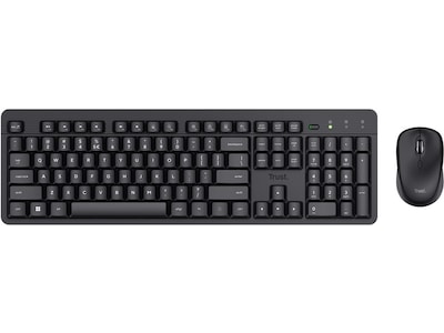 Trust ODY II trådløs mus og tastatur nordisk (sort)
