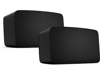 Sonos Five Trådløs Høyttaler (sort) 2pk