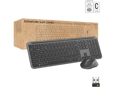 Logitech Signature Slim Combo MK950 for Business (graphite)