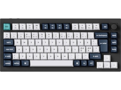 Keychron Q1 MAX 75% Trådløst Tastatur Brown Switches