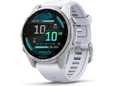 Garmin fenix 8 AMOLED 43mm GPS (stainless steel/whitestone)