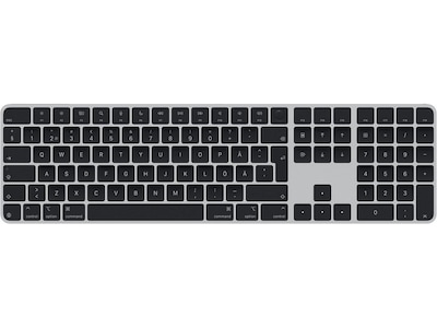 Apple Magic Keyboard med Touch ID og numpad (sort)