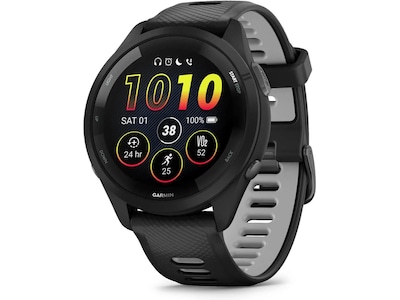Garmin Forerunner 265 46mm GPS (sort)