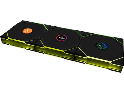 Lian Li UNI FAN TL Wireless LCD Reverse 3pk (sort)