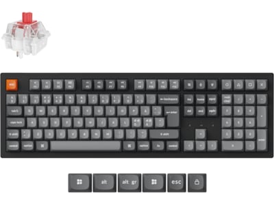 Keychron K10 MAX Trådløst gamingtastatur (super red)