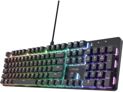 Trust GXT 871 Zora Mekanisk Gamingtastatur