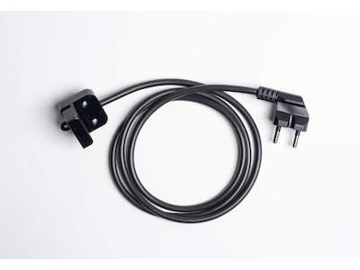 Adax 1,9m kabel for Neo og Clea WiFi (sort)