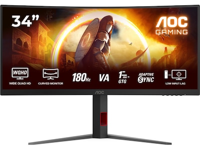 AOC 34" curved gamingskjerm CU34G4