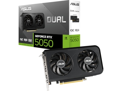 ASUS Dual GeForce RTX 5050 8GB GDDR6 OC Edition