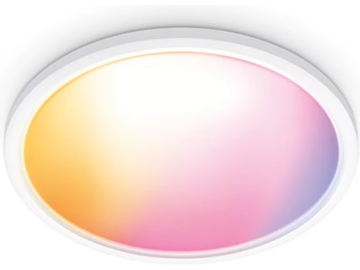 WiZ SuperSlim RGB Taklampe 22W (hvit)