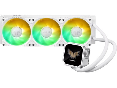 Asus TUF Gaming LC III 360 ARGB LCD Kjøler (hvit)