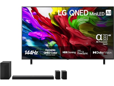 LG 75'' QNED85 evo AI MiniLED 4k Smart-TV (2025)