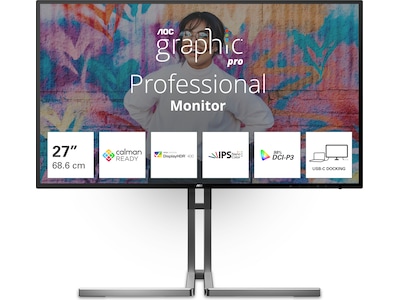 AOC 27" 4K skjerm Graphic Pro U27U3CV