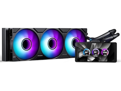 Phanteks Glacier One 36025 LCD Kjøler (sort)