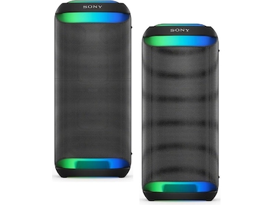 Sony SRS-XV800 trådløs bærbar høyttaler (sort) 2-pack