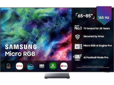 Samsung 65" R95H Micro RGB 4K Smart-TV (2026)