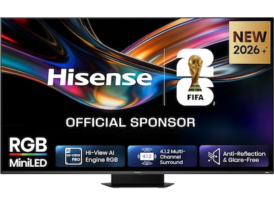 Hisense 75" UR9S RGB MiniLED 4K Smart-TV (2026)
