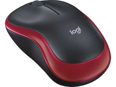 Logitech M185 Trådløs Mus Rød
