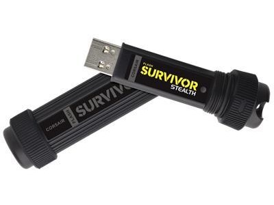 Corsair Flash Survivor Stealth 64GB Minnepenn / USB