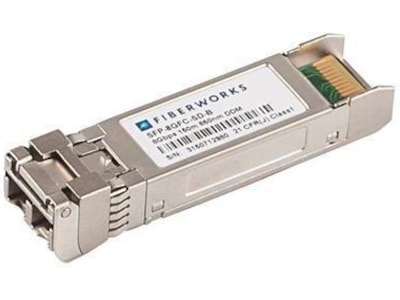 Fiberworks 10GbE SFP+, LR, DDM,LC Duplex